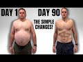 So Much Fat Loss in 90 Days | Body Transformation