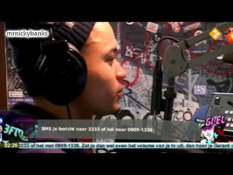 Giel Beelen kapt rapper Darryl af (13-12-10)