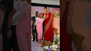 Red Saree Cute Dance