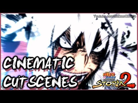★NARUTO STORM 2 | ALL CINEMATIC QTE CUTSCENES(w English Subs...