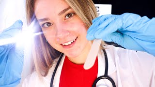 Asmr Cranial Nerve Exam Doctor Roleplay Whispering, Crinkle Glove Sounds, Writing