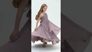 2-12 Years Kids Dress For Girls Wedding Dress