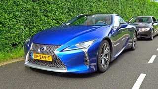 New 2018 Lexus Lc500H Closer Look & Exhaust Sounds