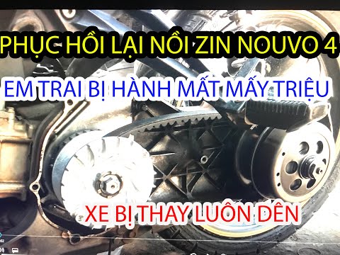#271# XEM HẾT CLIP NẾU AE MUỐN LÀM NỒI XE NOUVO 4 MÀ KO BỊ HÀNH