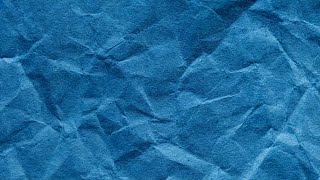 Blue Crumpled Paper Texture Background | 4K | Global Kreators