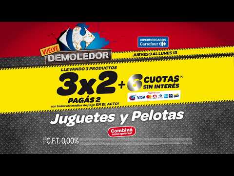 Carrefour Demoledor - del jueves 9 al lunes 13 de agosto