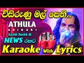 Visirunu Mal Pethi Karaoke with Lyrics Sarith Surith News Live Band Without Voice | Athula Adikari |