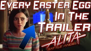 EVERY Easter Egg in the Alita: Battle Angel Trailer. EXTREME DETAIL
