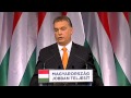 Orbán Viktor 2014-es évértekelője két percben.