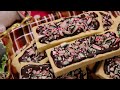 Peppermint Chocolate Shortbread Cookie Bar