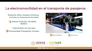 Webinar | Electromovilidad de pasajeros
