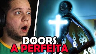 JOGUEI uma BOMBA SANTA no FIGURE NOOB no SUPER HARD MODE do Doors do Roblox  