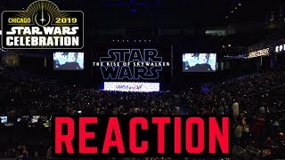 Star Wars Episode 9 trailer reaction/Crowd Reaction from Episode 9 Panel - Star Wars Celebration