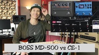 Vintage Boss Ce-1 Vs Boss Md-500 Can You Hear The Difference?