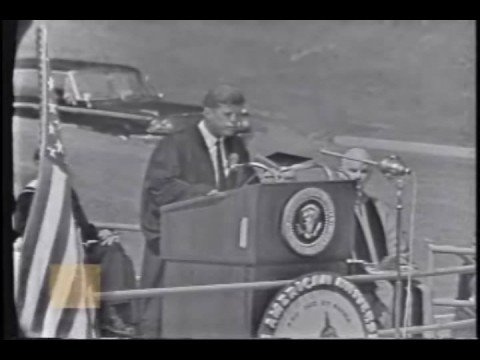 John F. Kennedy - American University Commencement