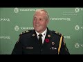 @TorontoPolice Chief Blair News Conference 2013-10-31 re: Project Brazen 2