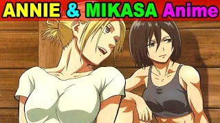 NEW Mikasa & Annie Anime Announced!! Lost Girls Attack on Titan (Shingeki no kyojin Lost Girls)