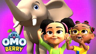 Fun At The Zoo! | Nursery Rhymes & Songs for Kids | OmoBerry
