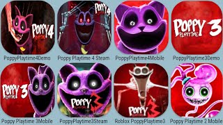 Poppy Playtime Chapter 4 ,Poppy 4 Steam, Poppy 4Mobile, Poppy 3+2 Mobile,Poppy 3 Steam,Roblox Poppy3