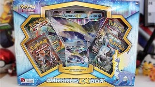 Opening A Pokemon Aurorus EX Box!!