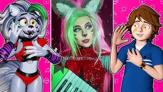 Roxanne Wolf And Gregory React To Roxanne Fan Art Tik Toks