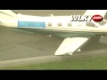 Raw Video: Plane Goes Off Runway At Clark County Airport