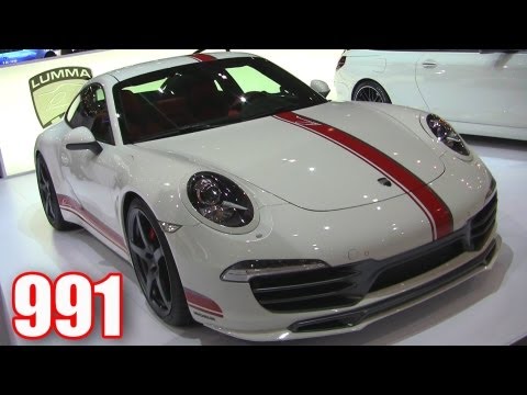 Modified Porsche 991 Carrera S by Lumma Design 2012 Geneva Motor Show