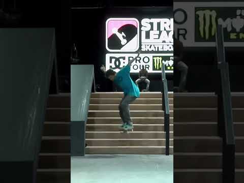 Torey Pudwill Laser Flip at the first SLS ever