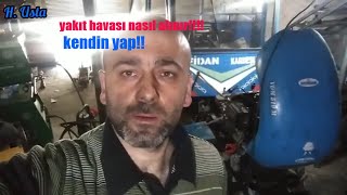 Antor Motorlu Patpat Mazot Havasını Aldık Nasıl Yapılır..