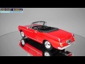 Peugeot 404 Cabriolet - Welly - 1:24