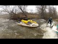 Jet Ski Ice Berging!