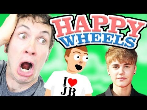 Happy Wheels - I LOVE JUSTIN BIEBER