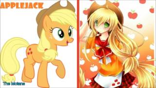 My Little Pony Characters As Anime Cartoons Vs Anime 2017