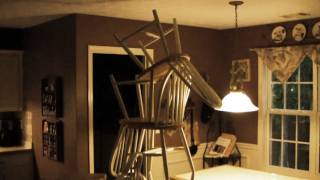 Poltergeist Caught On Tape. Ghost Caught On Tape In Kitchen