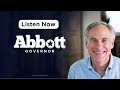 Texas Governor Greg Abbott Interviewed On KCRS On Special Session