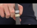 Judith Ripka Sterling & 14K Clad 118 Facet 3.30 ct tw Diamonique Ring with Jill Bauer