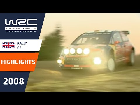 WRC Highlights: Great Britain 2008: 52 Minutes