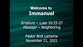 2021-11-21 Immanuel CRC Service Fort Collins