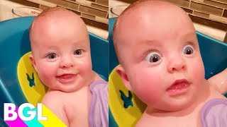 Funny Surprised Babies | Try Not to Laugh Challenge