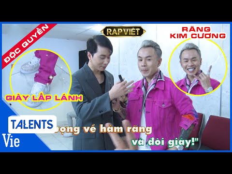 HẬU TRƯỜNG: MC Binz phỏng vấn Karik, bị bóc phốt đôi giày và hàm răng long lanh lấp lánh kiêu sa