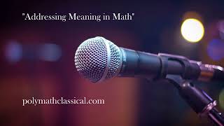 Meaning in Math