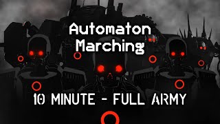 10 Minute Full Army Automaton Marching Cadence | Ultimate Automaton Force March | Helldivers 2