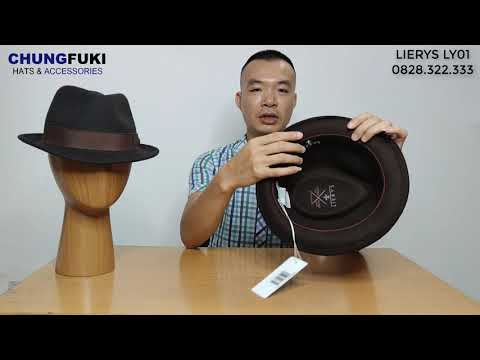 Mũ phớt nam nhập khẩu châu Âu hiệu Lierys LY01 | Mũ Phớt Nhập Khẩu | CHUNGFUKI | 0828.322.333