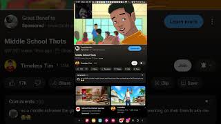 Reacting To Timeless Tim Story Middle School Thot