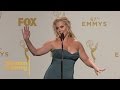 Emmys 2015 | Amy Schumer's Hilarious Post-Awards Interview