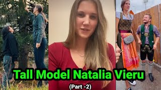 Natalia Vieru - The Tall Russian Model (Part-2) | Tall Woman Short Man | Tall Girl In Public