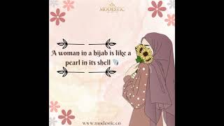 In Hijab, A Woman Shines Like A Pearl In Its Shelleffortless Beauty, Strength, And Grace