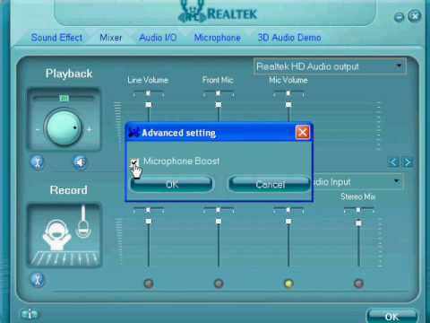 do you need realtek hd audio manager with a razer headset