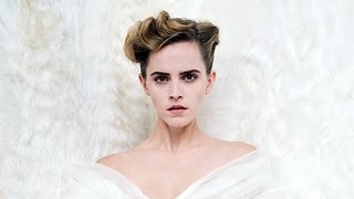 Emma Watson Goes Topless For Vanity Fair & Says She’s Done Taking Selfies With F
