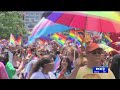 NYC pride parade is one of largest in movement`s history